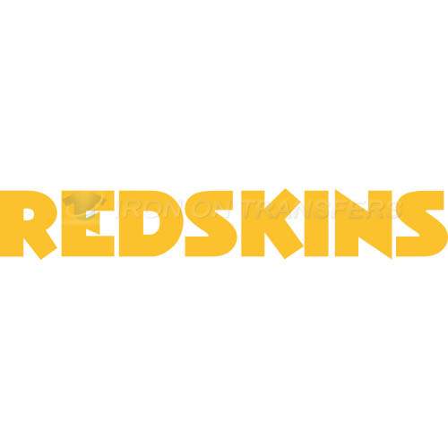 Washington Redskins Iron-on Stickers (Heat Transfers)NO.842